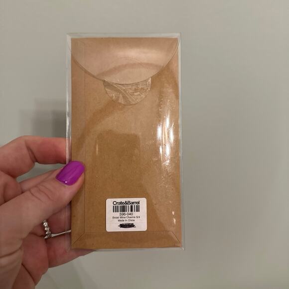 New Crate and Barrel Bridal Party Wine Charms - Picture 3 of 3